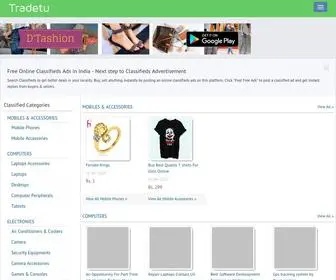 Tradetu.com(Online Destination for Classified Ads) Screenshot