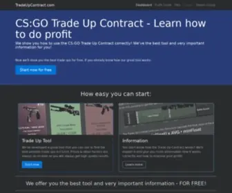 Tradeupcontract.com(How to make profit) Screenshot