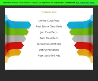 Tradewale.com(Free Classified India) Screenshot