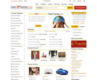 Tradewayindia.com(Indian Business Manufactures directory) Screenshot