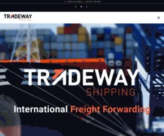 Tradewayshipping.co.uk(Tradeway Shipping) Screenshot