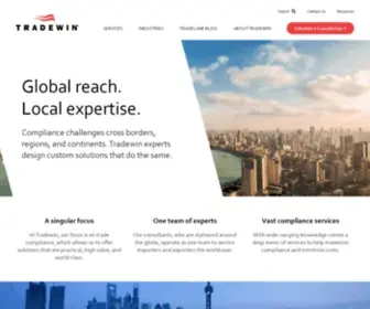 Tradewin.net(Global Compliance Trade Consultants) Screenshot