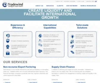 Tradewindfinance.com(Tradewind Finance) Screenshot