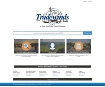 Tradewinds.ca(Nova Scotia real estate) Screenshot