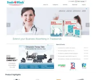 Tradewinds.com.tw(B2B healthcare marketplace) Screenshot