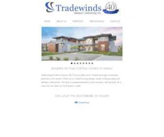 Tradewindsofidaho.com(Tradewinds General Contracting) Screenshot