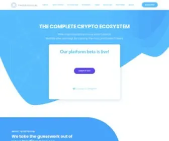 Tradexsocial.com(Argo ventures digital website) Screenshot