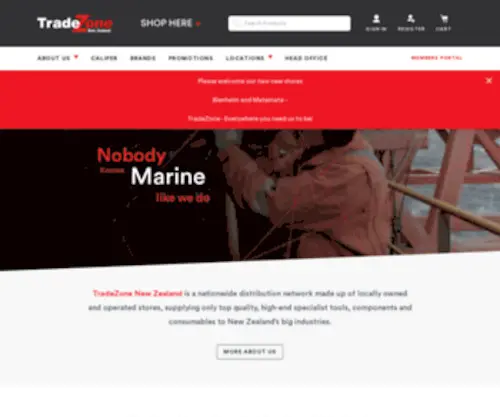 Tradezone.co.nz(TZ TradeZone) Screenshot