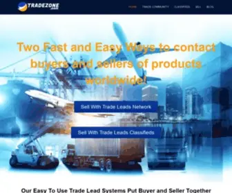 Tradezone.com(Products, Manufacturers, Suppliers, Importers & Exporters) Screenshot