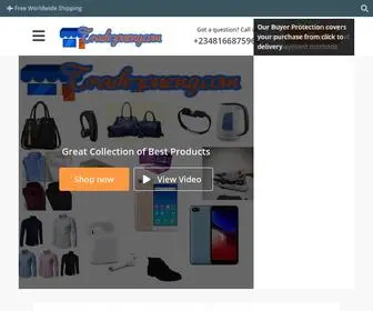 Tradezoneng.com(Online shopping) Screenshot