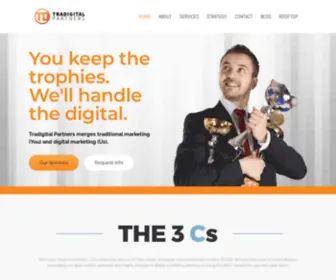 Tradigitalpartners.com(Your White) Screenshot