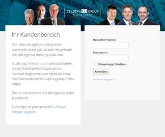 Trading-Group-Members.de(Eine weitere WordPress) Screenshot