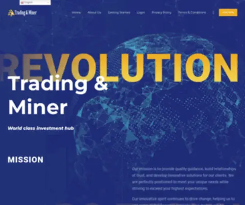 Trading-Miner.co.uk(The best investment platform) Screenshot