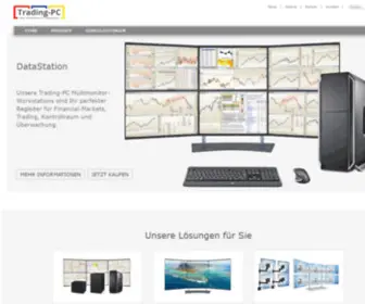 Trading-PC.de(Multi Monitor Workstations und Computer) Screenshot