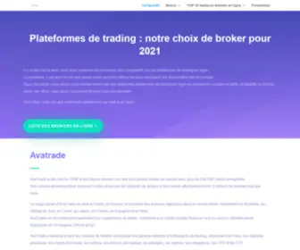Trading-Platform.io(Plateforme de Trading) Screenshot
