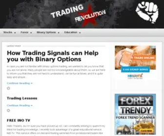 Trading-Revolution.com(Trading Revolution) Screenshot