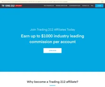 Trading212Affiliates.com(Trading 212) Screenshot