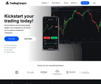 Tradingcanyon.com(Start) Screenshot