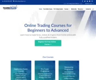 Tradingcollege.co.uk(Tradingcollege) Screenshot