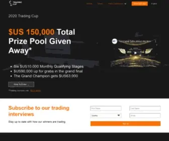 Tradingcup.com Screenshot