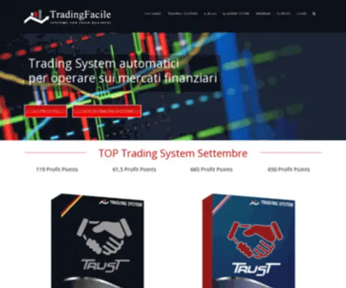 Tradingfacile.eu(Trading Facile) Screenshot