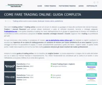 Tradingonline.me(Cos'è e come imparare da zero) Screenshot