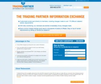 Tradingpartner.info(Tradingpartner info) Screenshot