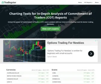 Tradingster.com(Free COT Charts) Screenshot