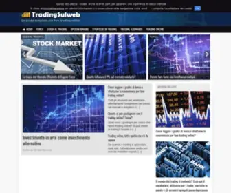 Tradingsulweb.it(Il portale dedicato al mondo del trading) Screenshot