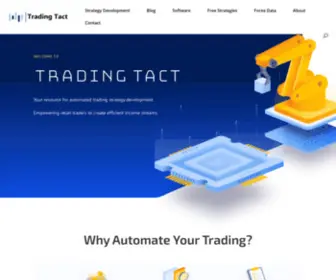 Tradingtact.com(Home) Screenshot