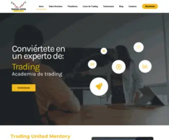 Tradingunitedmentory.net(Trading United Mentory) Screenshot