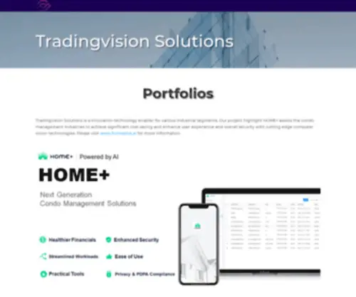 TradingVision.io(Technology Enablers For Industries) Screenshot