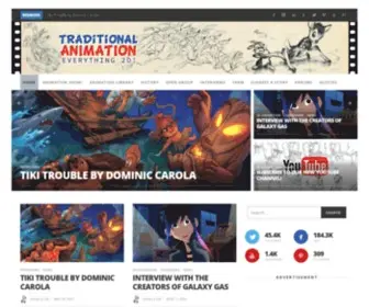 Traditionalanimation.com(Traditional Animation) Screenshot