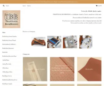 Traditionalbookbinding.com.au(Professional book repair service) Screenshot