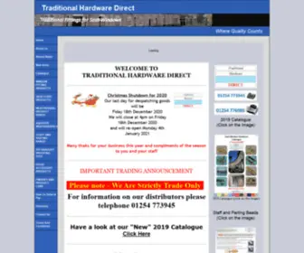 Traditionalhardwaredirect.com(Traditional Hardware Direct) Screenshot