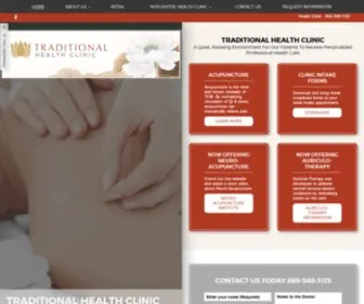 Traditionalhealthclinic.com(Traditional Health Clinic) Screenshot