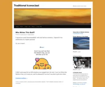 Traditionaliconoclast.com(Traditional Iconoclast) Screenshot