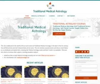 Traditionalmedicalastrology.org(Traditional Medical Astrology) Screenshot