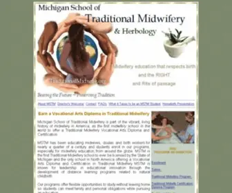 Traditionalmidwife.com(Michigan) Screenshot