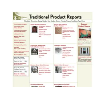 Traditionalproductreports.com(InMotion Hosting) Screenshot