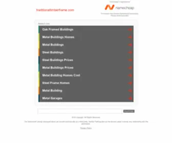 Traditionaltimberframe.com(Traditional timber frame) Screenshot