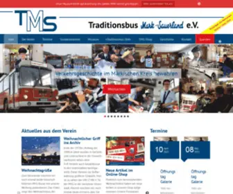 Traditionsbus-MS.de(Traditionsbus Mark) Screenshot