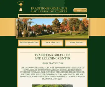 Traditionsgc.com(Holden Golf) Screenshot