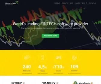 Tradologic.com(Binary options trading) Screenshot