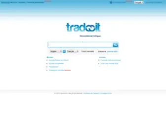 Tradooit.com(Concordancier bilingue) Screenshot