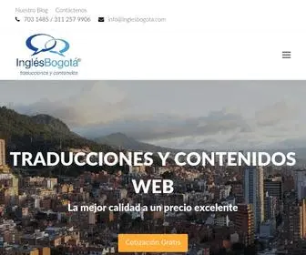 Traduccionesbogota.com(Traducciones Bogotá) Screenshot