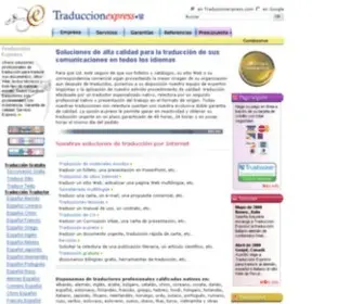 Traduccionexpress.com(Traduccion express) Screenshot