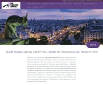 Traduction-Expert-France.fr(Team Translation Expertise) Screenshot