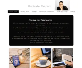 Traductionmurjaniecharest.com(Accueil) Screenshot
