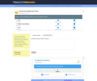 Traductorbinario.com(Traductor Binario) Screenshot